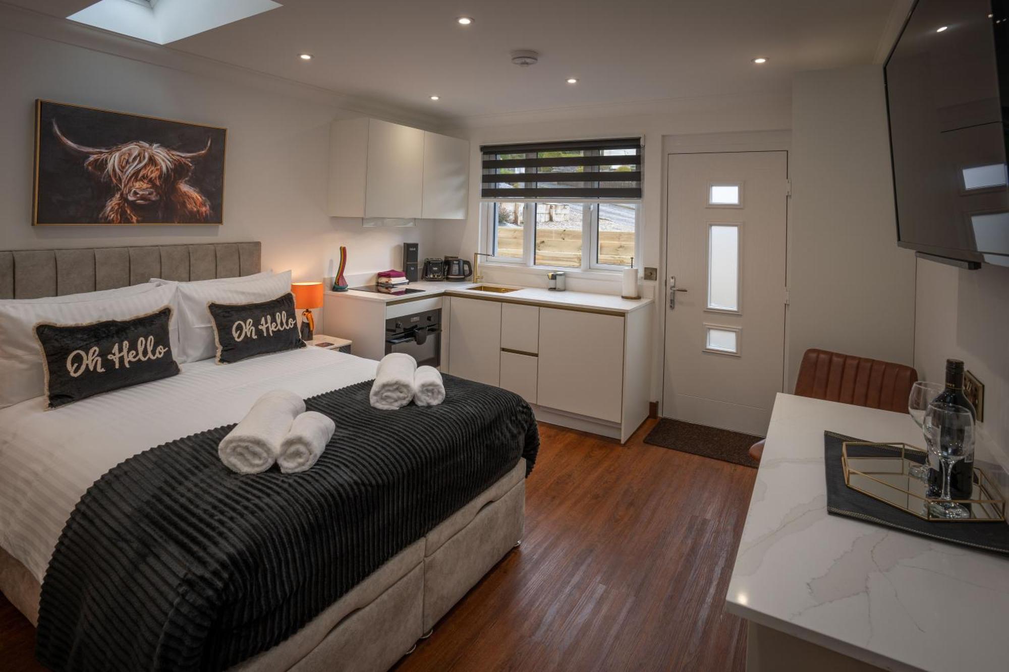 Heather Nook- Luxury Studio In Pitlochry Esterno foto